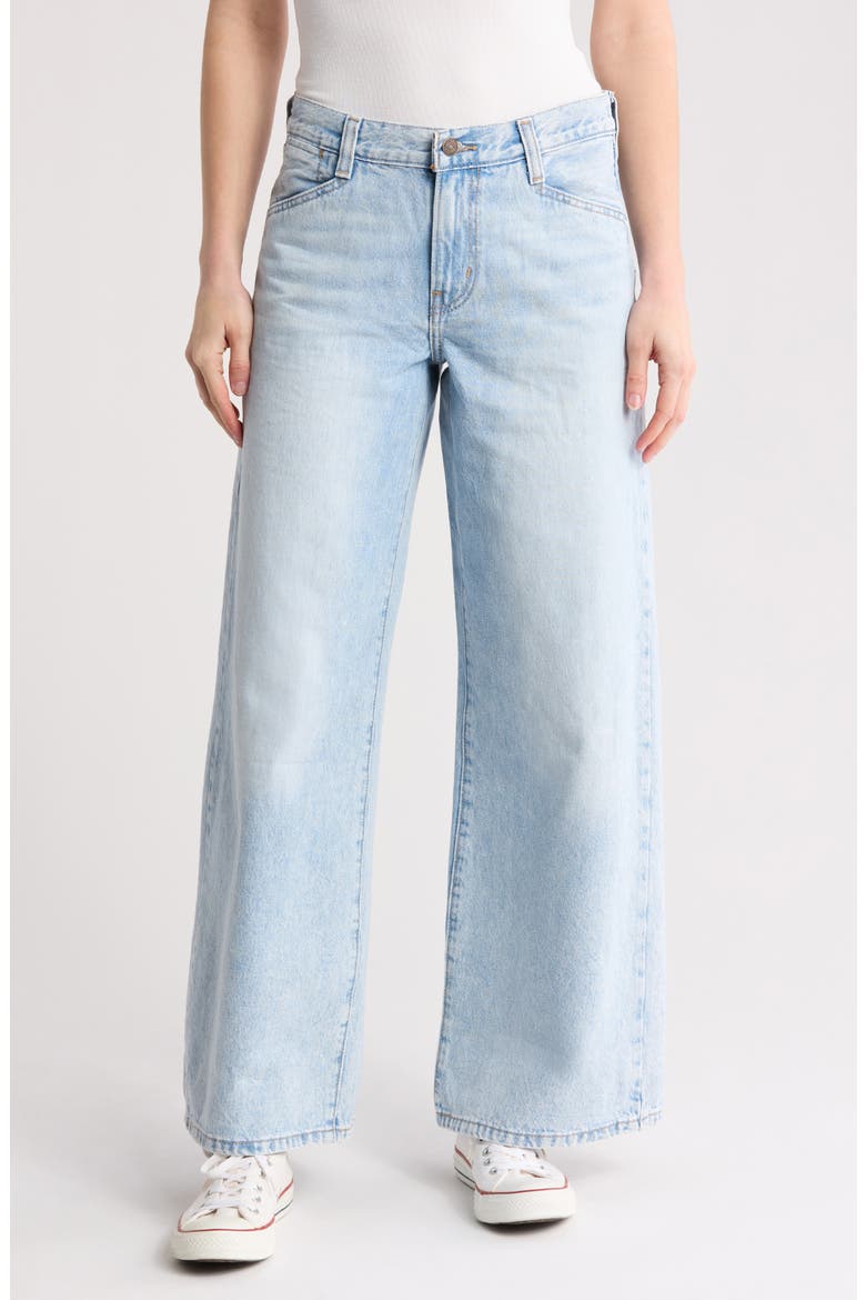 '94 Baggy Wide Leg Jeans, Main, color, ABRAIDED ART