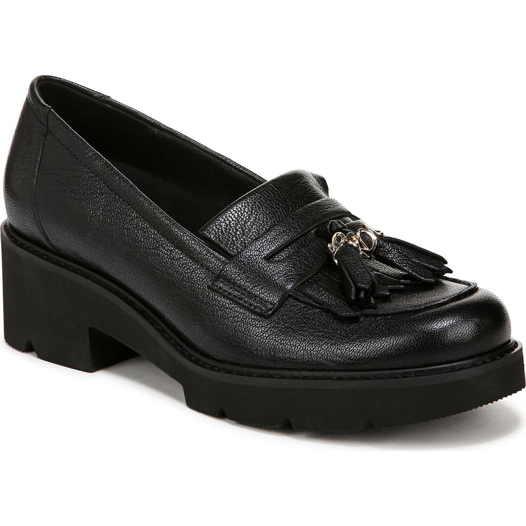 Naturalizer Desmond Kiltie Lug Sole Loafers In Black