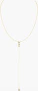 Everlee Bezel Lariat Lab Diamond Necklace in 14K