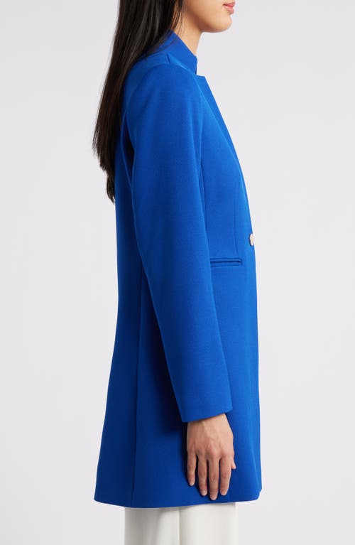 Tahari Asl Twill Topper In Cobalt