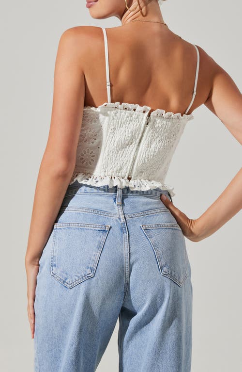 Astr The Label Dreama Crop Bustier Top
