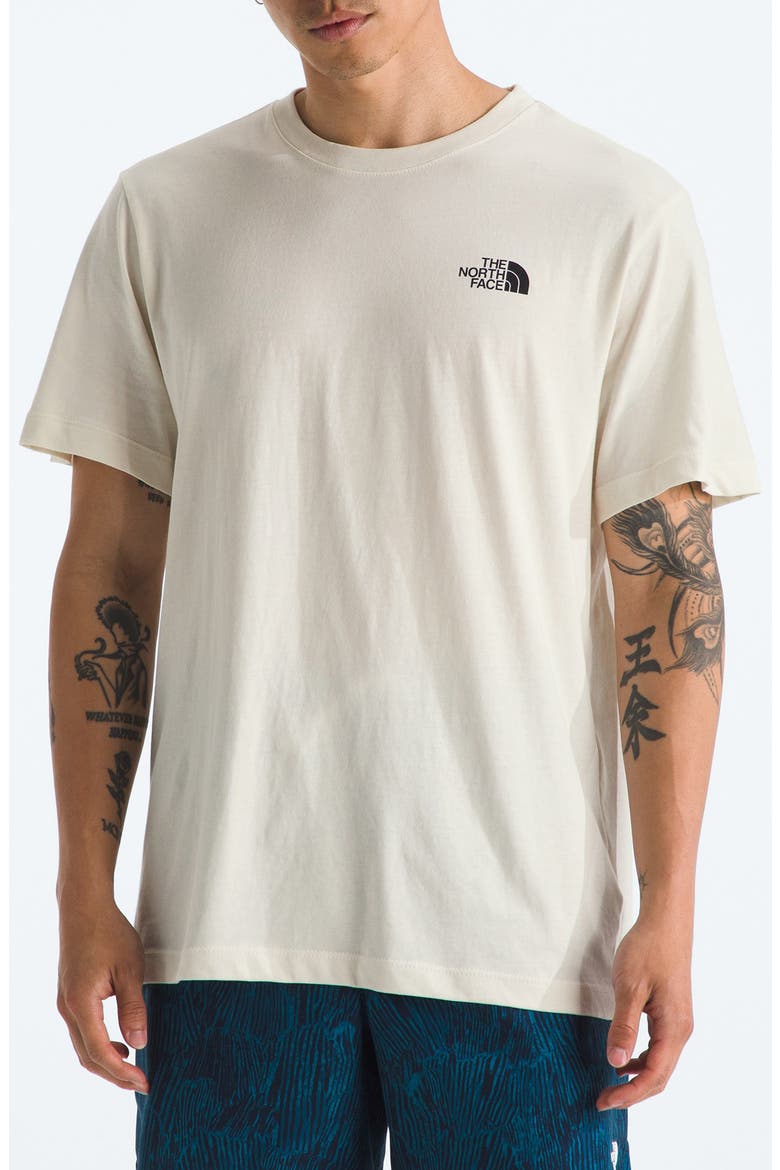 Evolution Half Dome Mountain Graphic T-Shirt, Main, color, WHITE DUNE