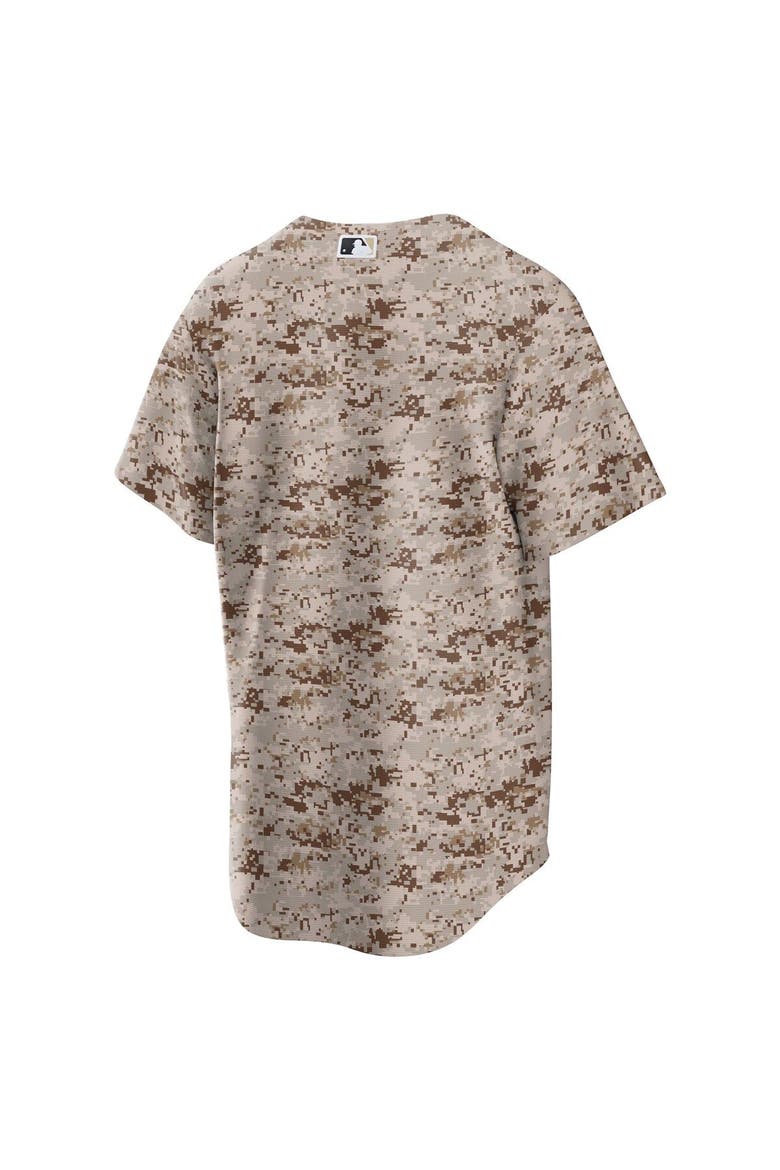 Men's Nike Camo San Diego Padres USMC Alternate Replica Team Jersey, Alternate, color, Camo