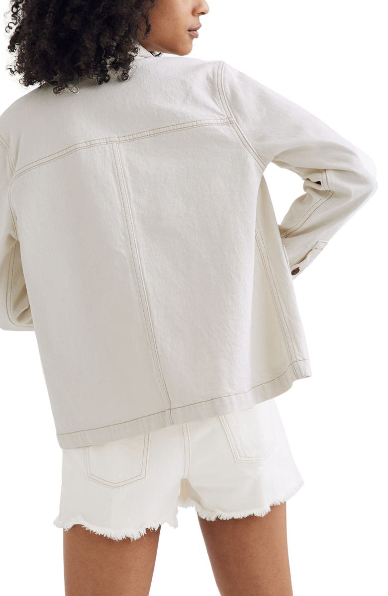 Madewell Ashwood Denim Chore Coat, Alternate, color,
