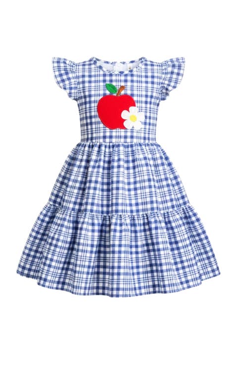 Apple of My Class Cute Back To School Dress (Toddler, Little Kid & Big Kid)
