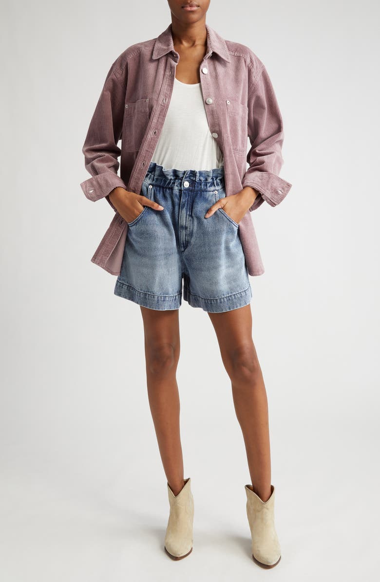 Isabel Marant Étoile Randal Button-Up Shirt, Alternate, color,