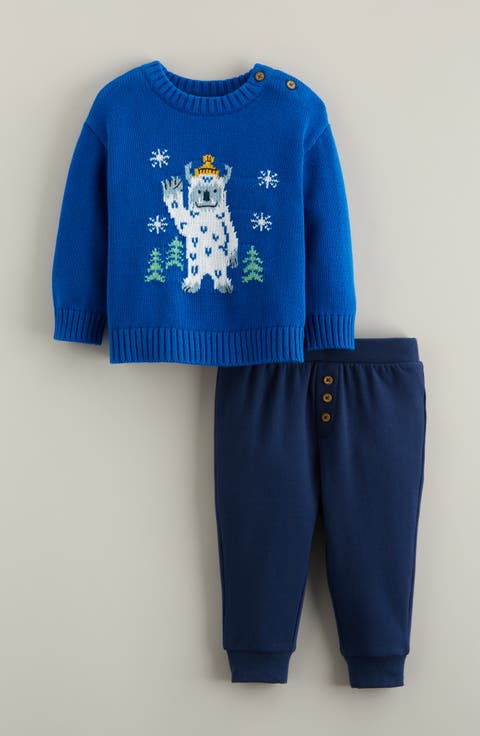 Jacquard Sweater & Pants Set (Baby)