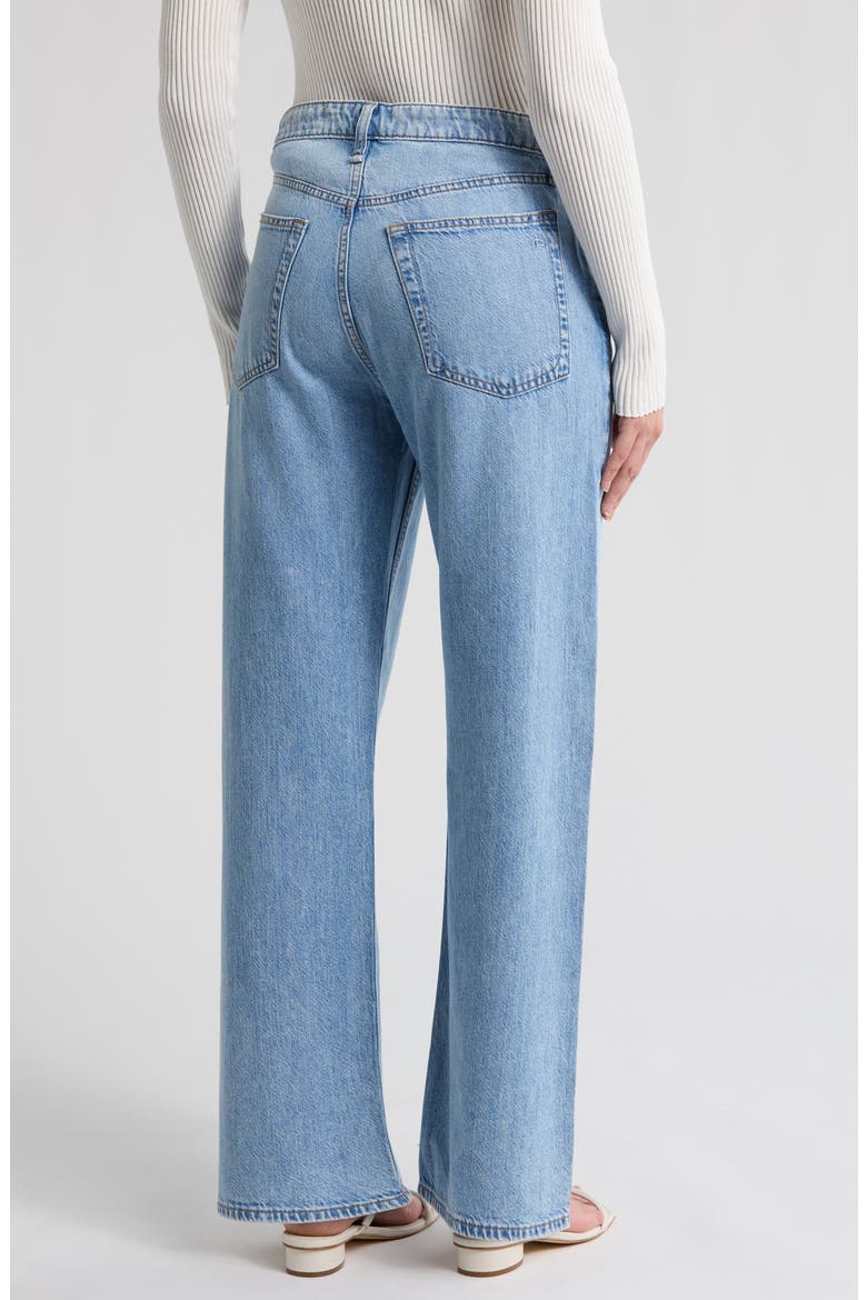 Lori High Waist Wide Leg Jeans, Alternate, color, LANSDALE