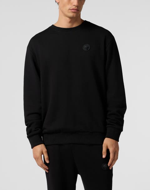 Fleece Round Neck Sweatshirt 3D Tiger Men