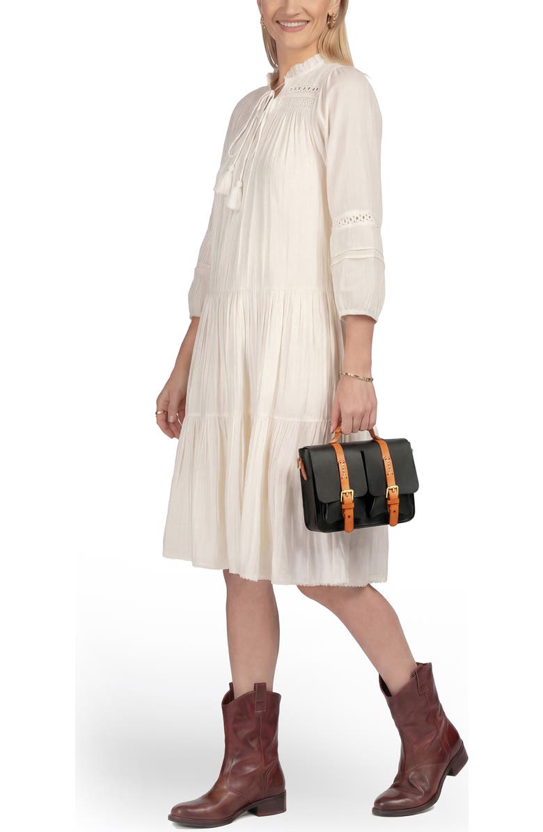 OLD TREND Speedwell Leather Satchel, Alternate, color, Black