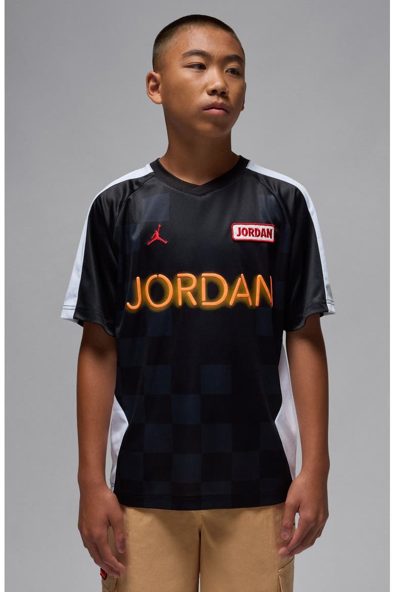 Kids' Deep Dish Jersey, Main, color, BLACK
