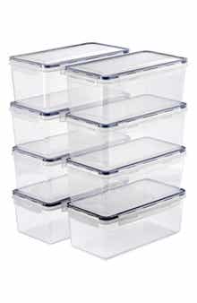 Set of 8 Airtight Food Storage Containers