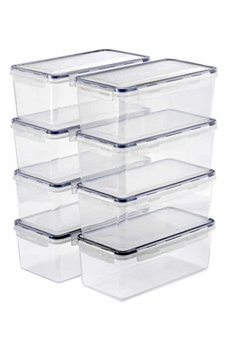 Set of 8 Airtight Food Storage Containers