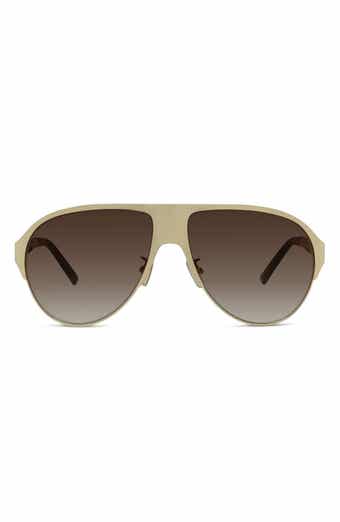 57mm Gradient Pilot Sunglasses