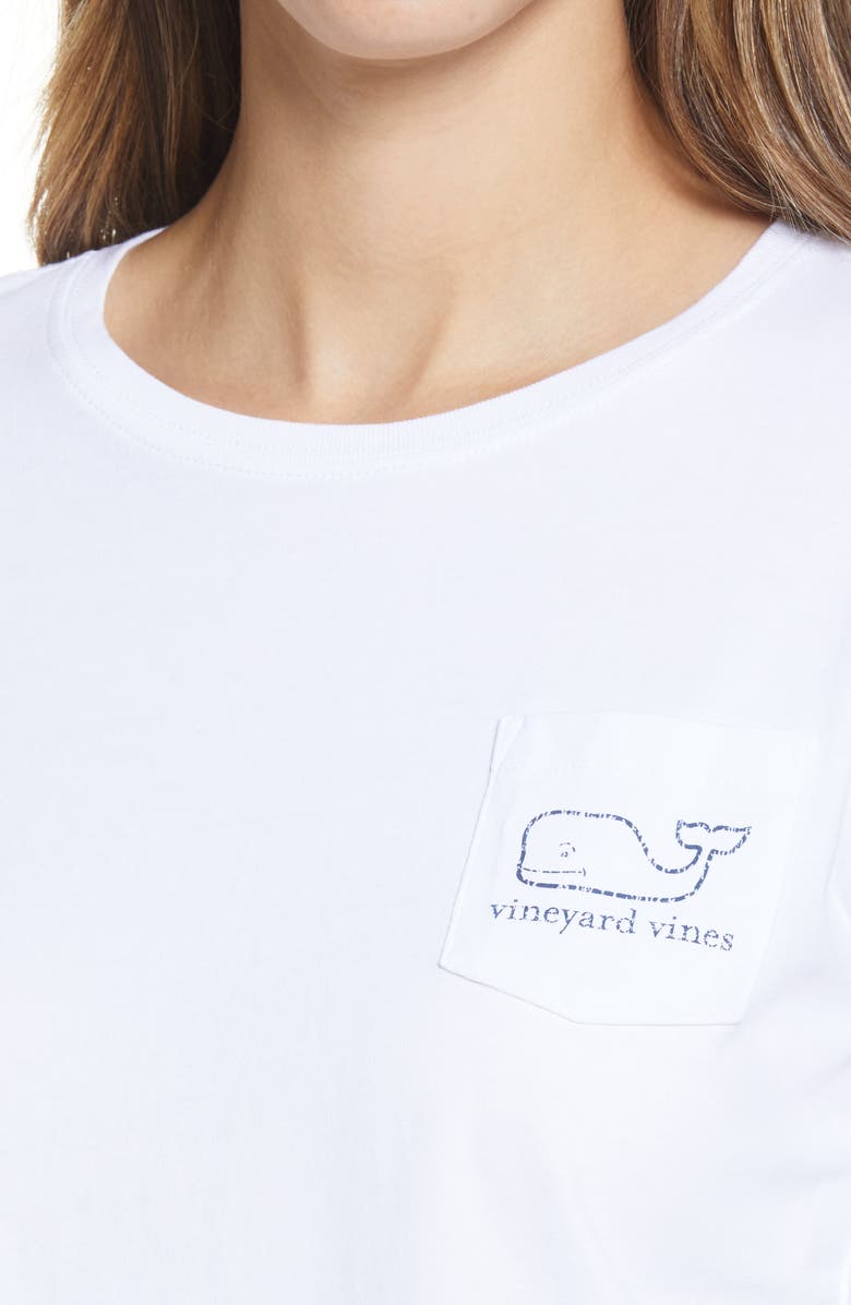 vineyard vines Whale Long Sleeve Pocket Graphic Tee, Alternate, color, 