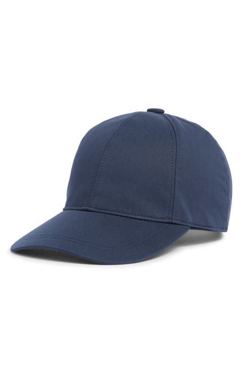 Lux Adjustable 6-Panel Cotton Gabardine Baseball Cap