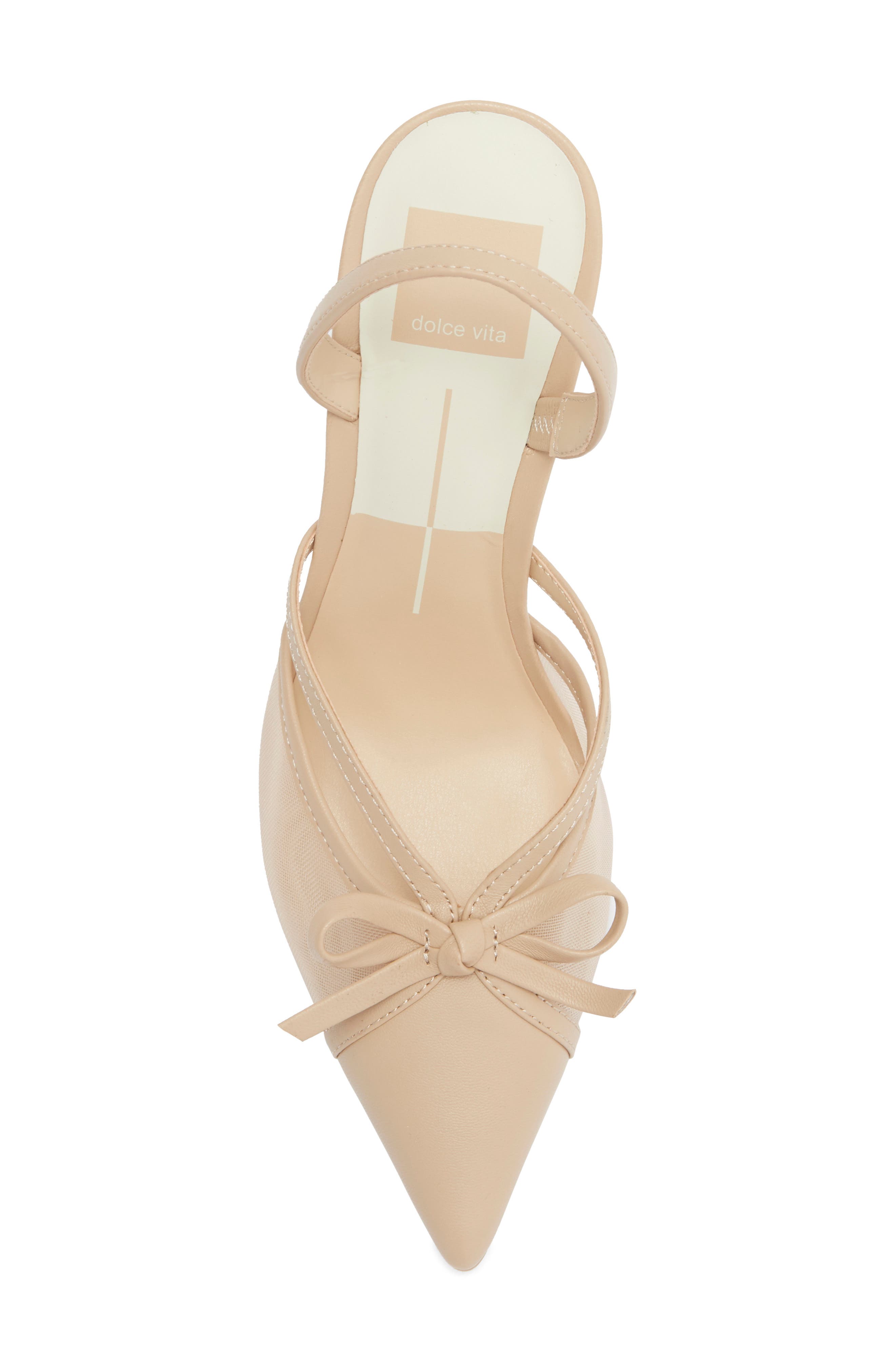 Dolce Vita Karine Slingback Pump, Alternate, color, Beige Multi Mesh