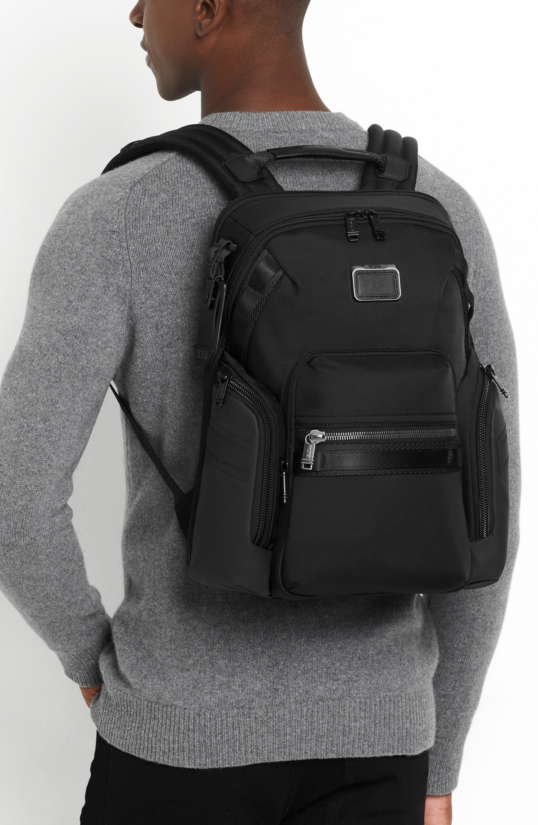 Navigation Backpack, Alternate, color, NAVY