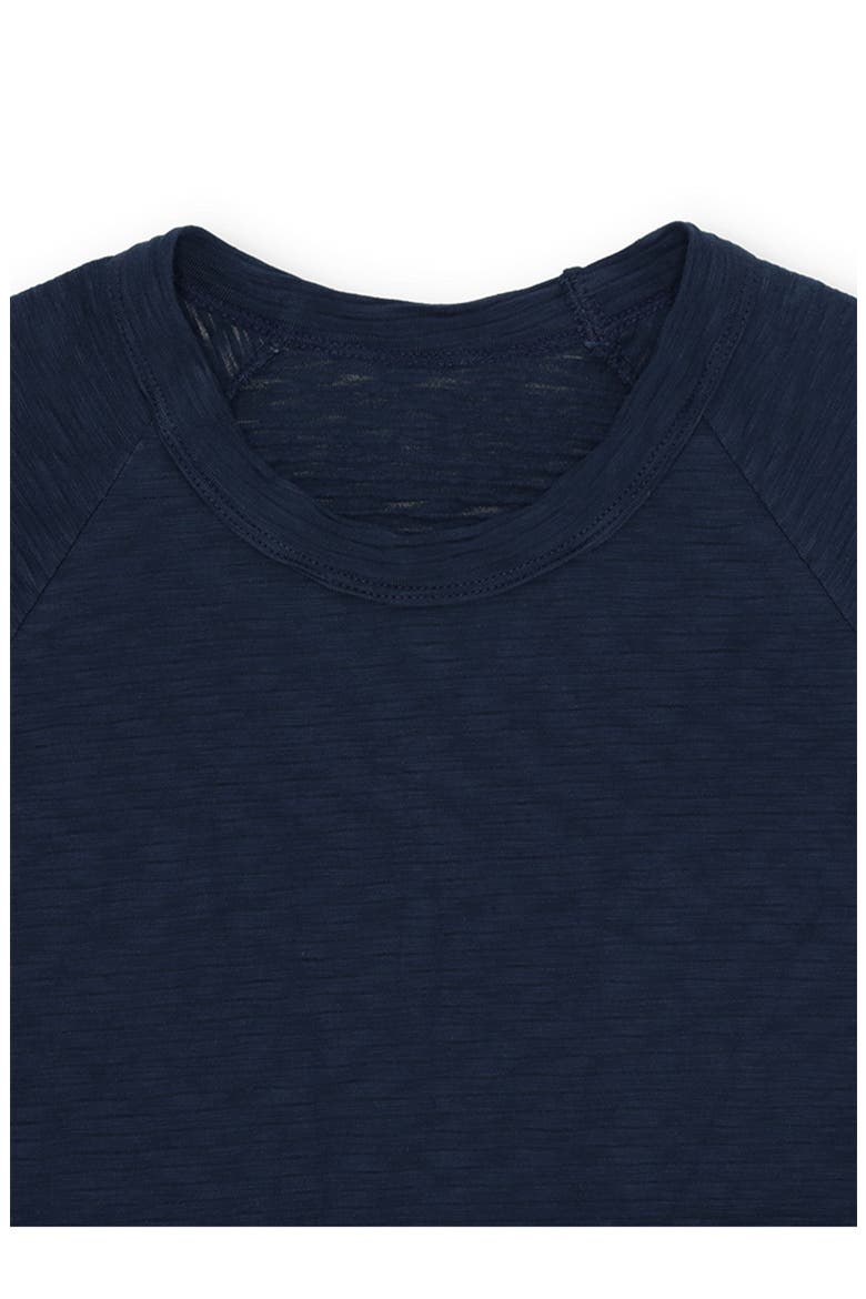 Indiana Cotton Long Sleeve T-Shirt, Alternate, color, NAVY BLUE