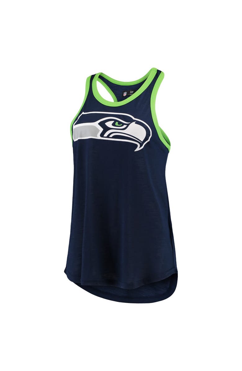 G-III 4HER BY CARL BANKS Women's G-III 4Her by Carl Banks College Navy Seattle Seahawks Tater Tank Top, Main, color,