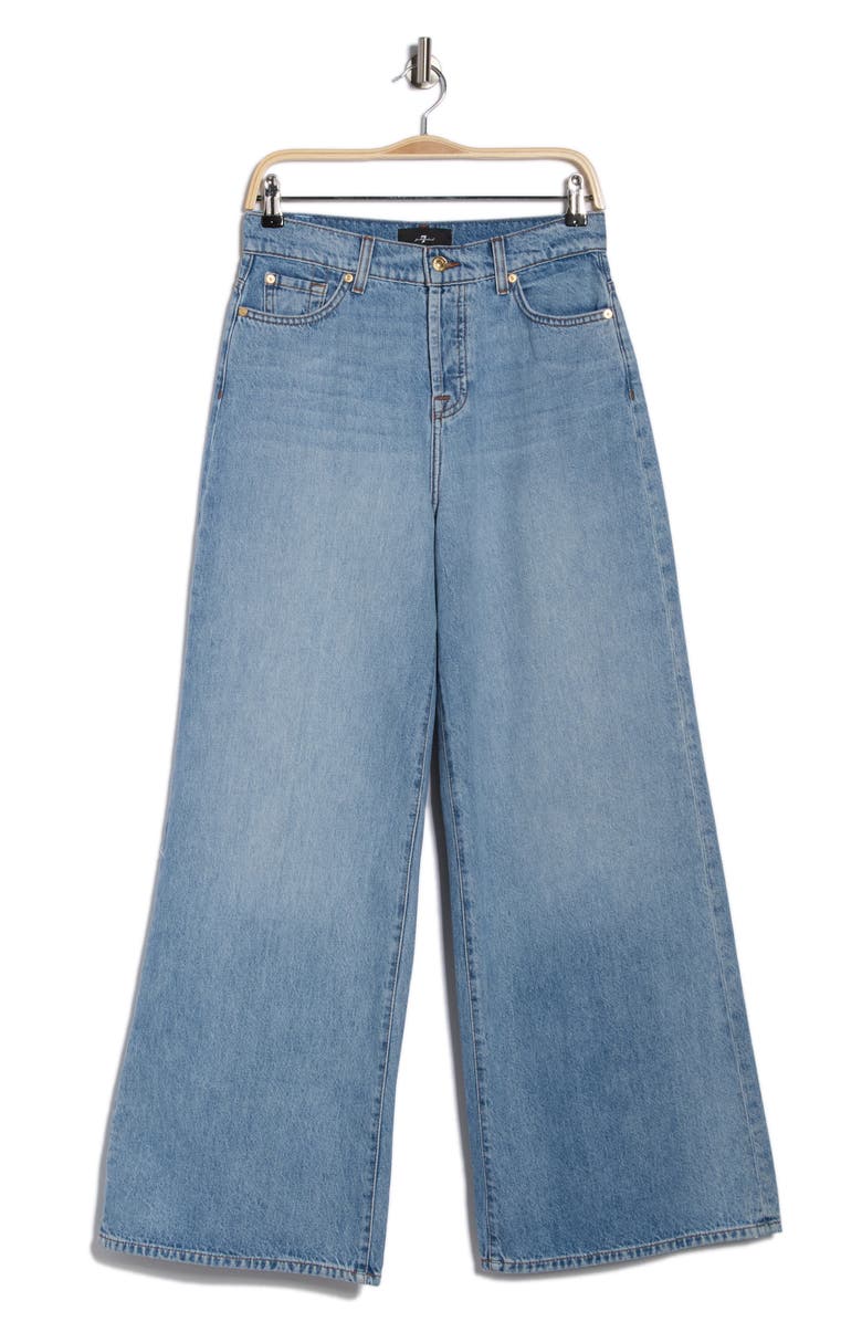 7 For All Mankind Zoey Wide Leg Jeans, Main, color,