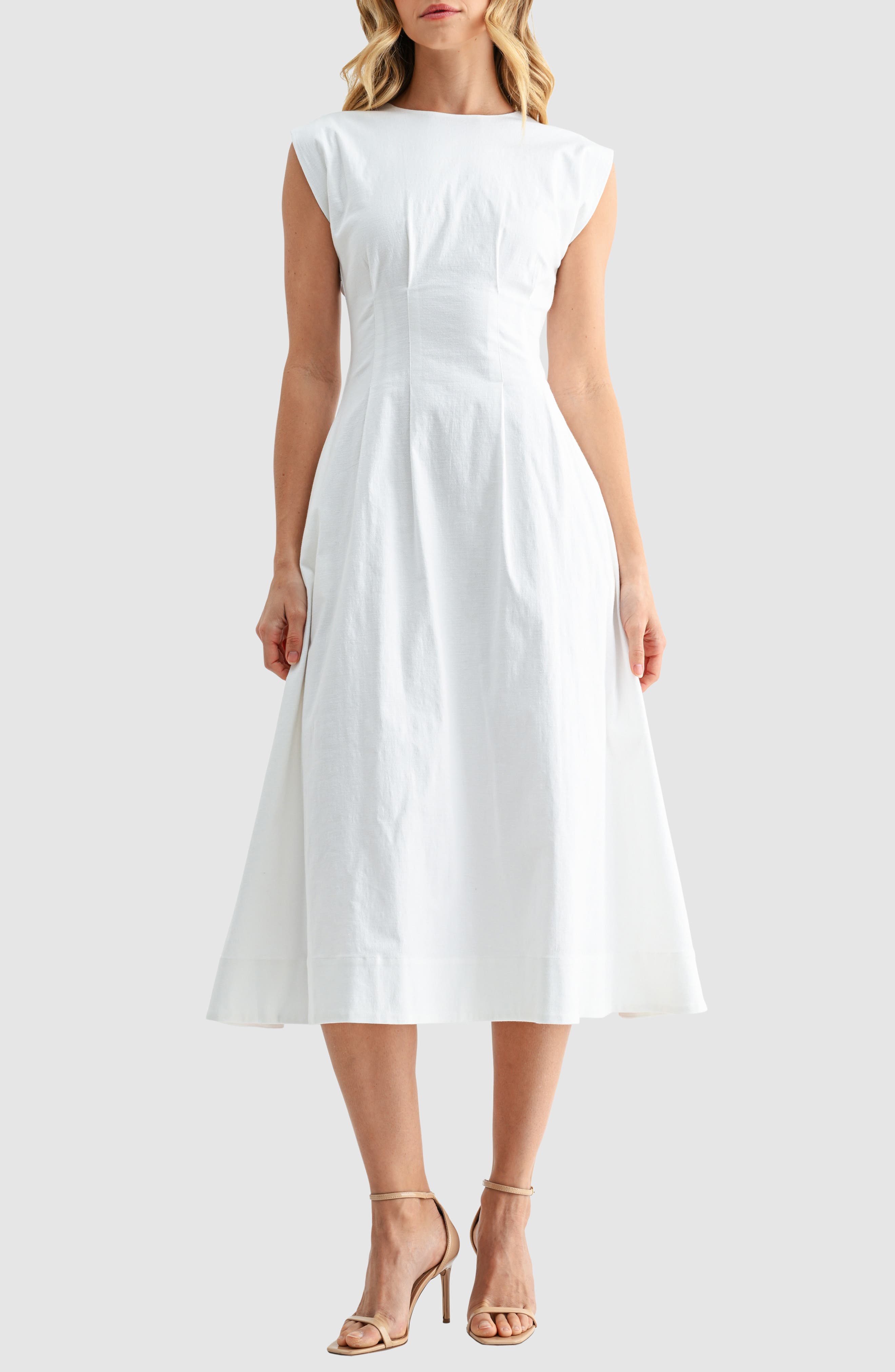 Mila Mae Cinched Midi Dress