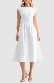 Mila Mae Cinched Midi Dress