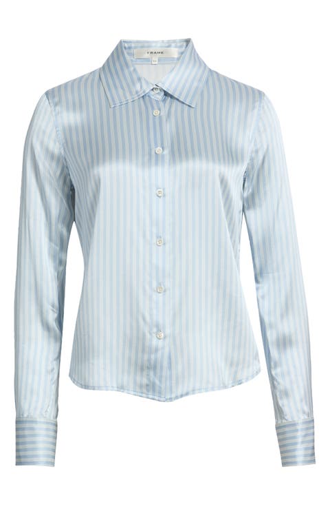 The Office Silk Striped Shirt