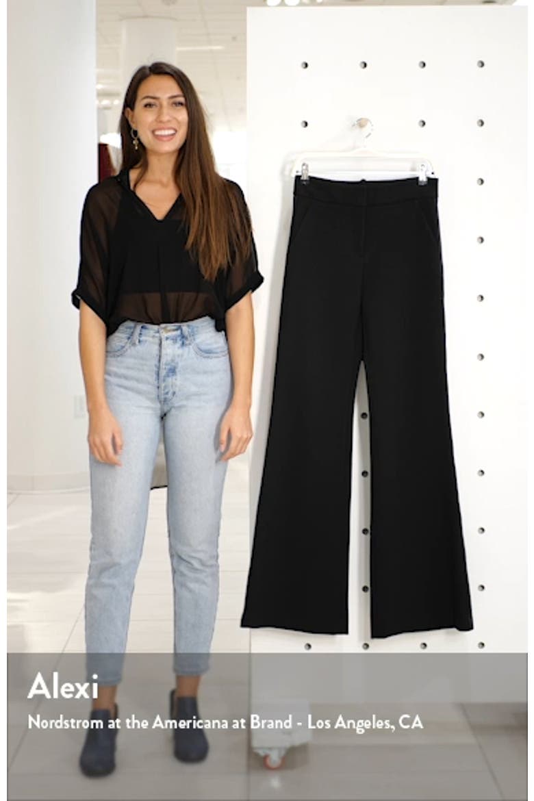 Lebone Tuxedo Stripe Wide Leg Pants video