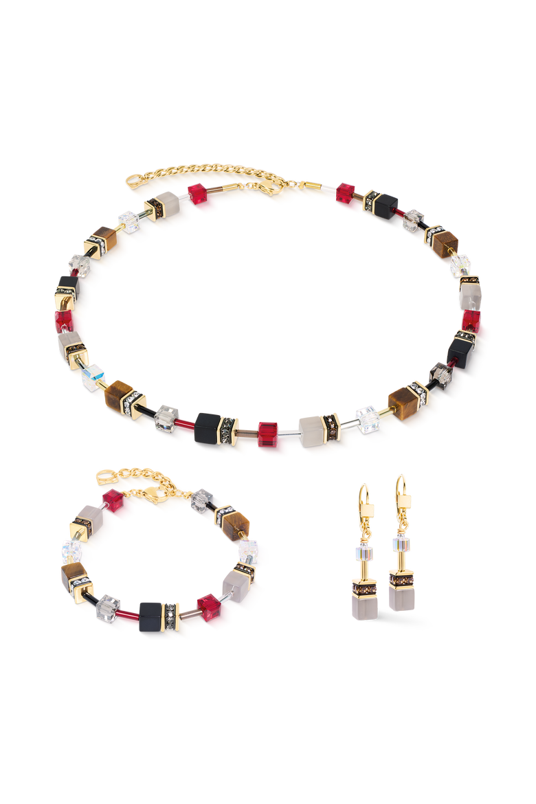 GeoCUBE® Iconic Precious Necklace Pastel Garden, Alternate, color, Rustic Luxe