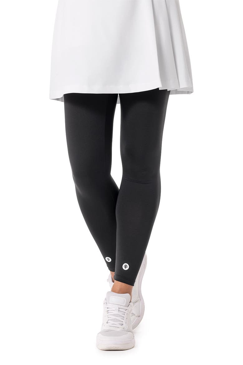 Unisex Andros Maxshield Performance Leg Sleeves, UPF 50+ Sun Protection, Alternate, color, Black