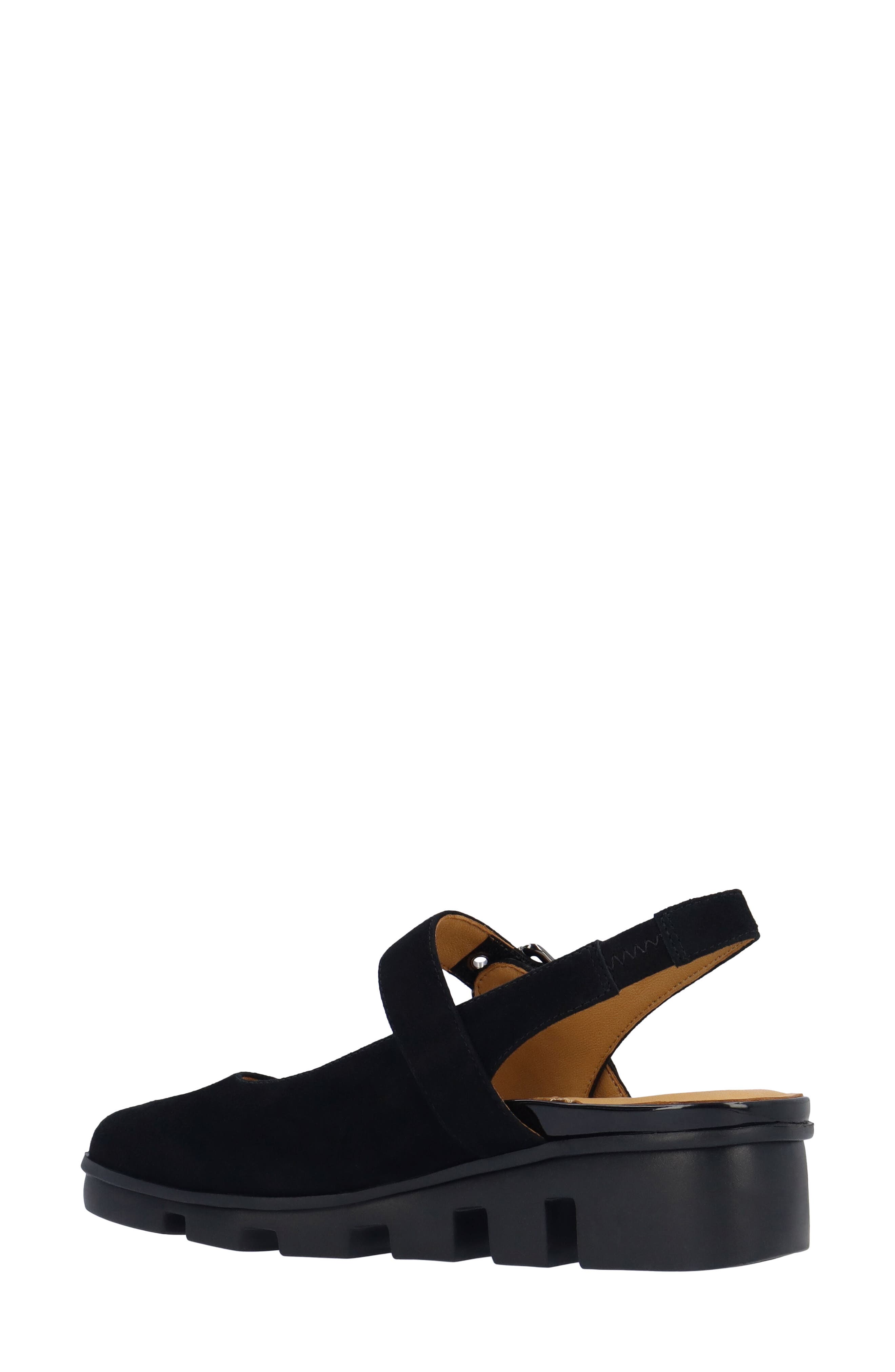 Hyrella Mary Jane Flat, Alternate, color, BLACK
