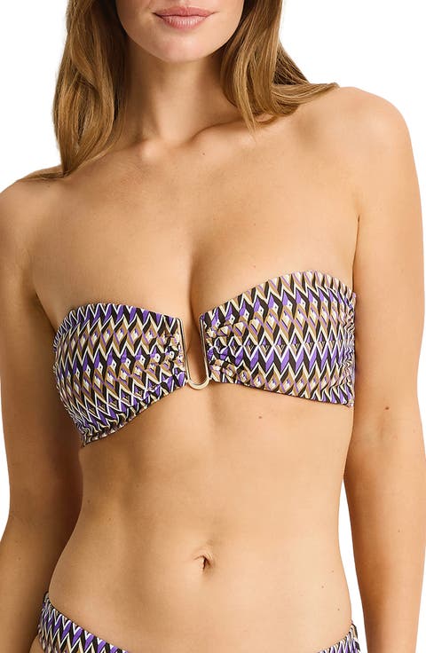 U Bar Bandeau Bikini Top