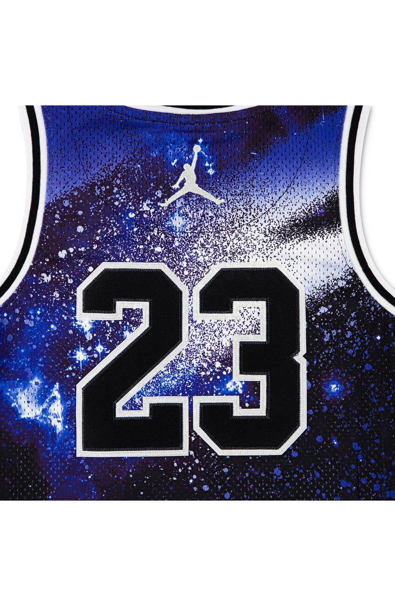 Jordan Kids' Jordan 23 Basketball Jersey, Alternate, color, Black/ Hyper Royal