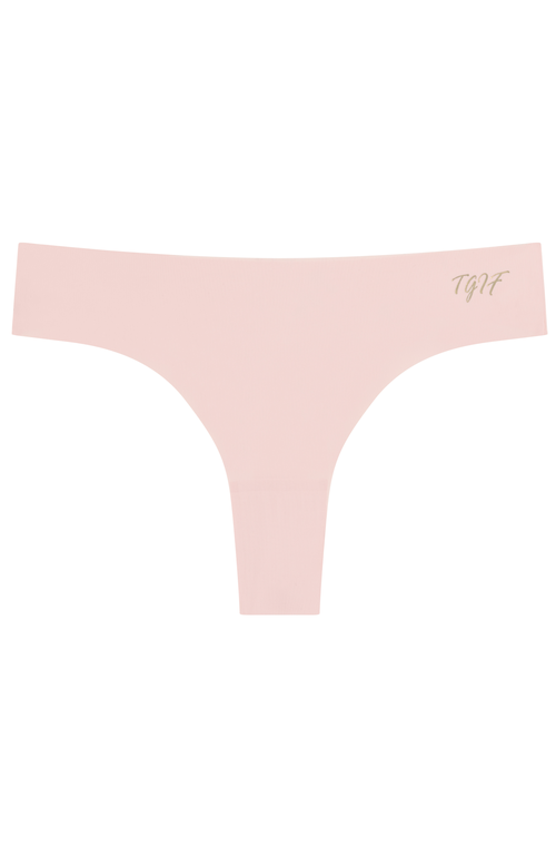 Uwila Warrior Days Of The Week Vip Thong In Rose Quartz