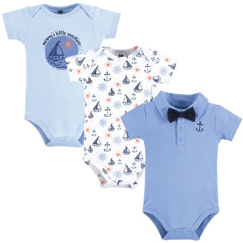 Little Soft Cotton All-in-One Outfits, Set of 3 (Baby)