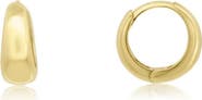 The Lovery Fine Jewelry Mini Classic Huggie Hoop Earrings