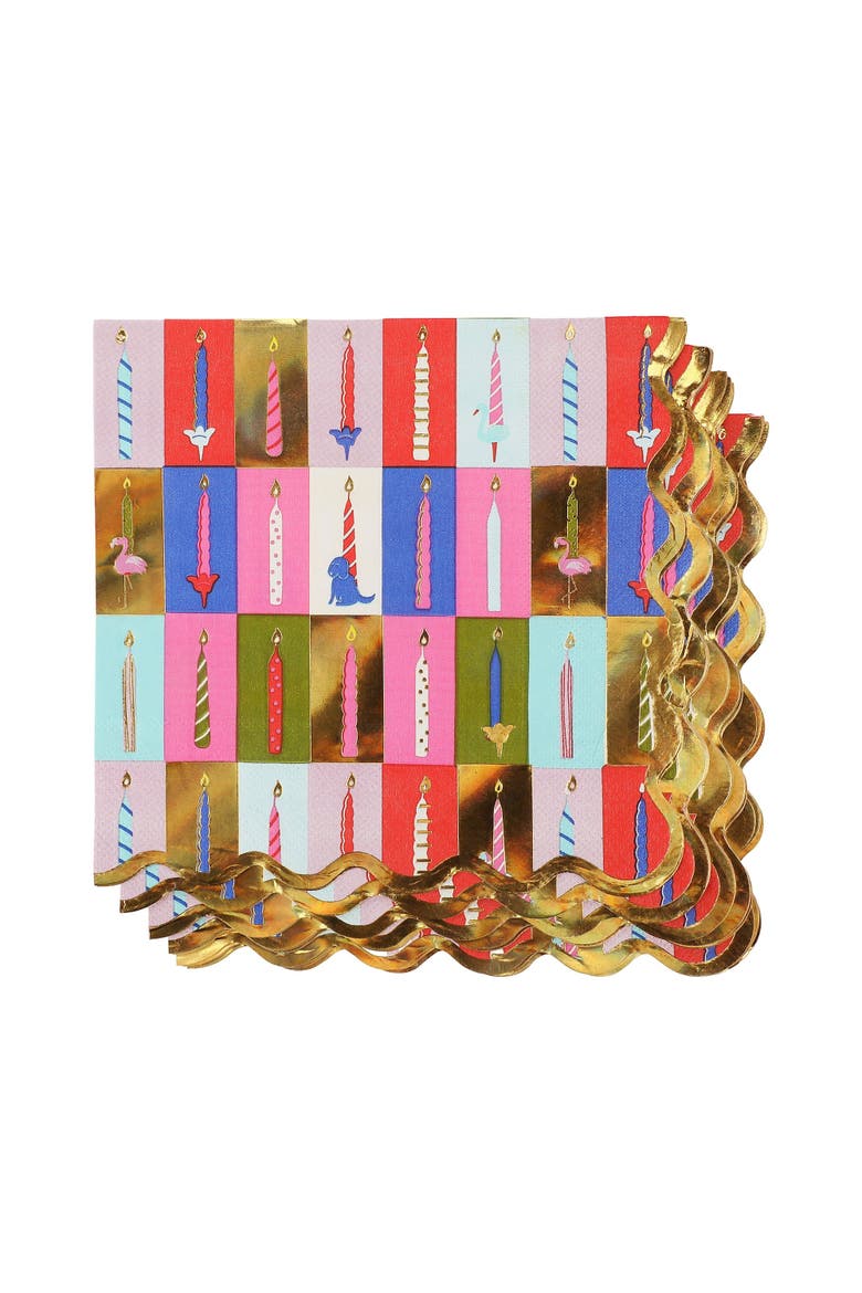 Birthday Wishes Tableware Party Kit, Alternate, color, Mutlicolor
