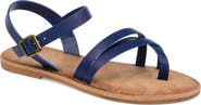 Journee Collection Vasek Strappy Flat Sandal