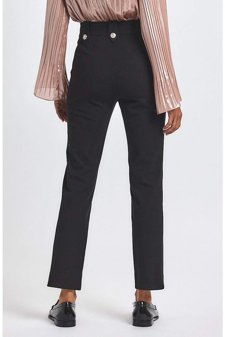 Robertson Slim Straight Leg Pants, Alternate, color, BLACK