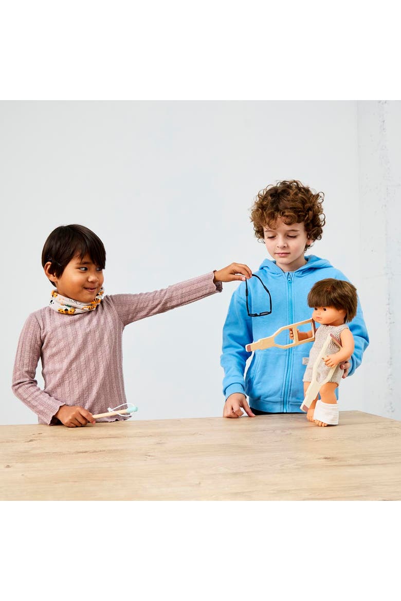 Accessories For Dolls With Visual And Motor Disabilities, Alternate, color, Beige Multi