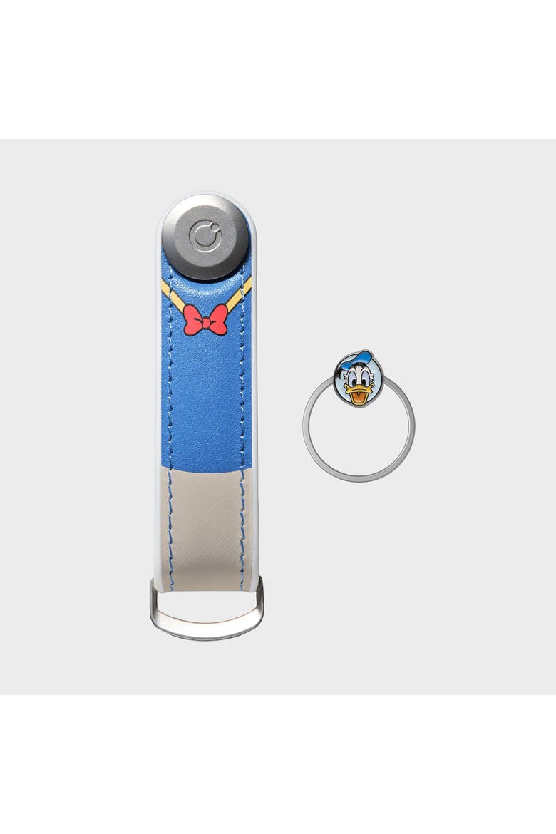Disney Hybrid Leather Key Organiser + Ring v2 Kit, Alternate, color, Donald Duck