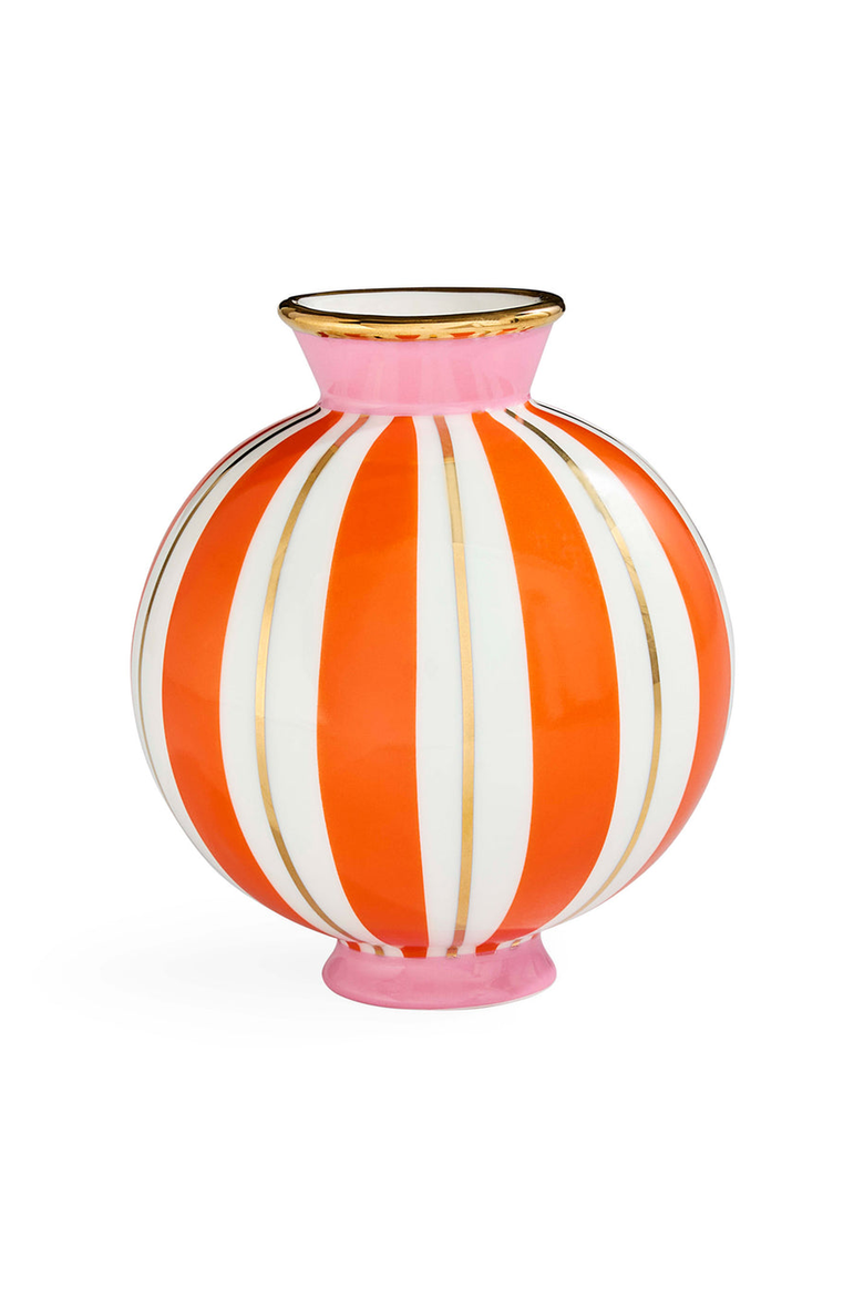 Portofino Bud Vase, Main, color, Orange / White / Pink