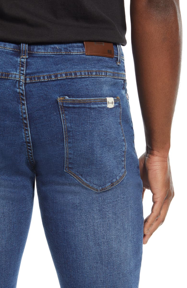 Barbell Apparel Straight Athletic Fit Jeans, Alternate, color, 