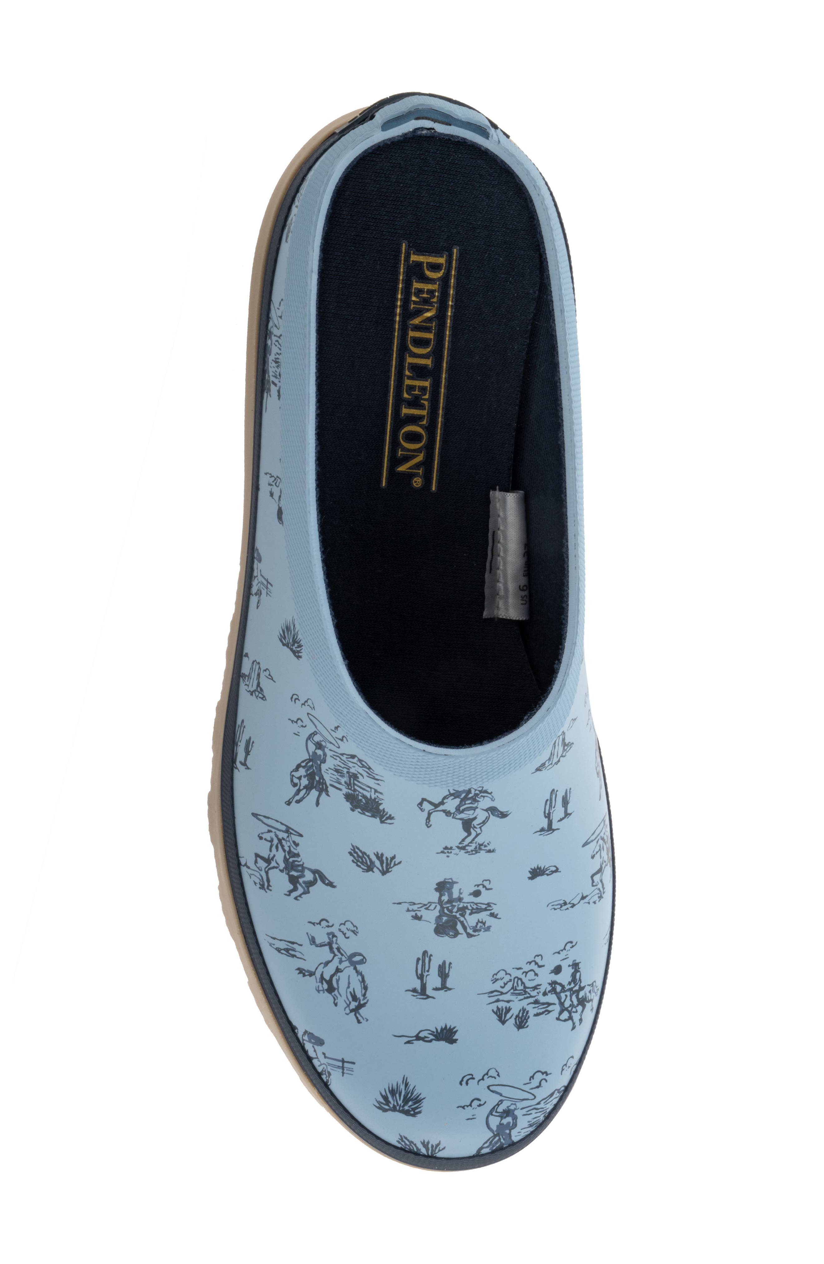 Pendleton Cow Girl Waterproof Garden Clog, Alternate, color, 