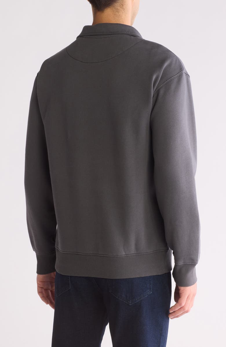 Rodd & Gunn Glen Eden Quarter-Zip Pullover Sweatshirt, Alternate, color, Tungsten