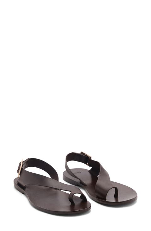 Toe Loop Flat Sandal (Women)