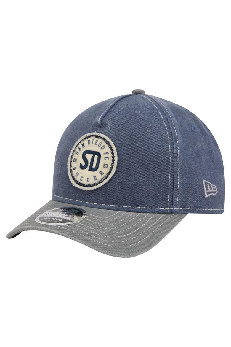 Men's New Era  Navy San Diego FC Jersey Hook 9FORTY Adjustable Hat, Main, color, Navy