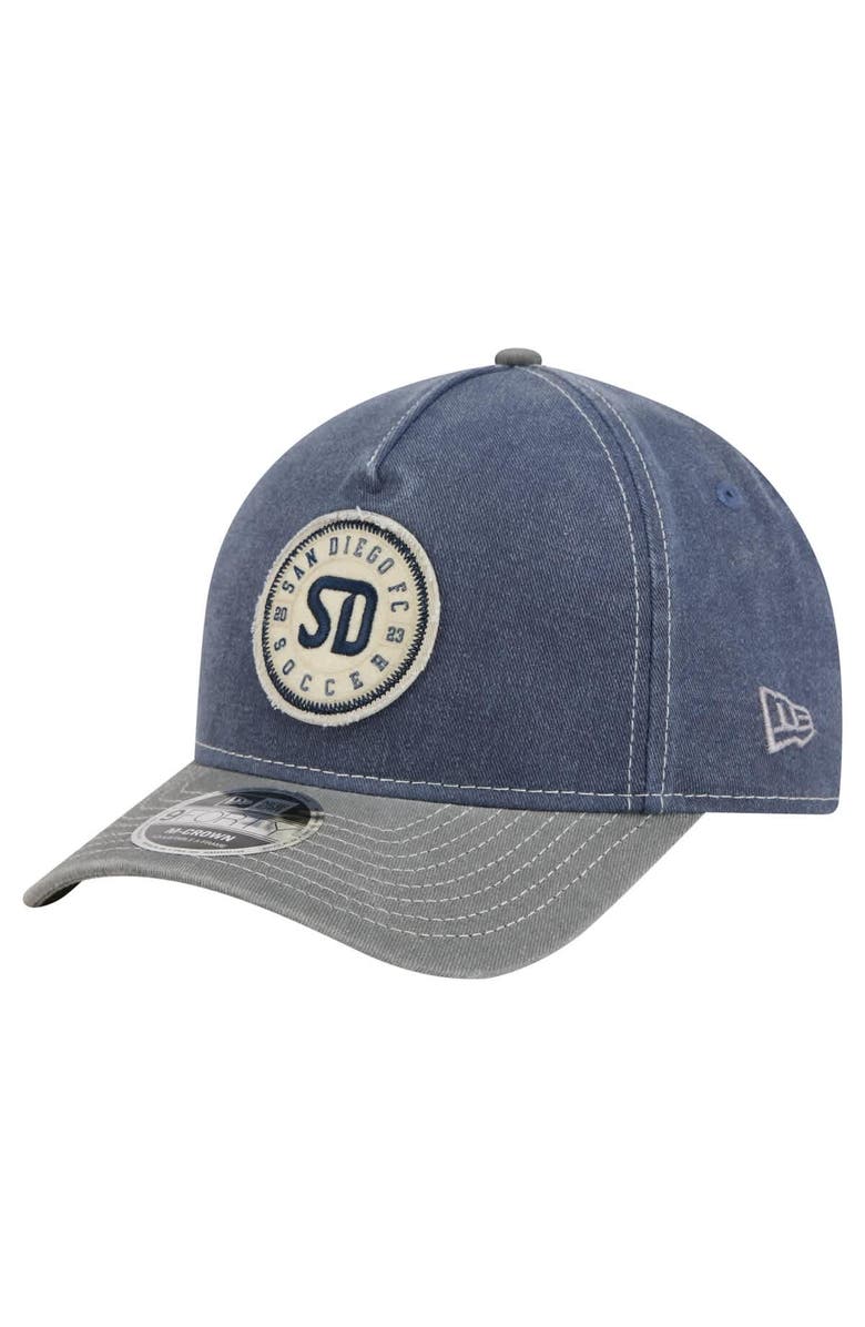 New Era Men's New Era Navy San Diego FC Jersey Hook 9FORTY Adjustable Hat, Main, color, Navy