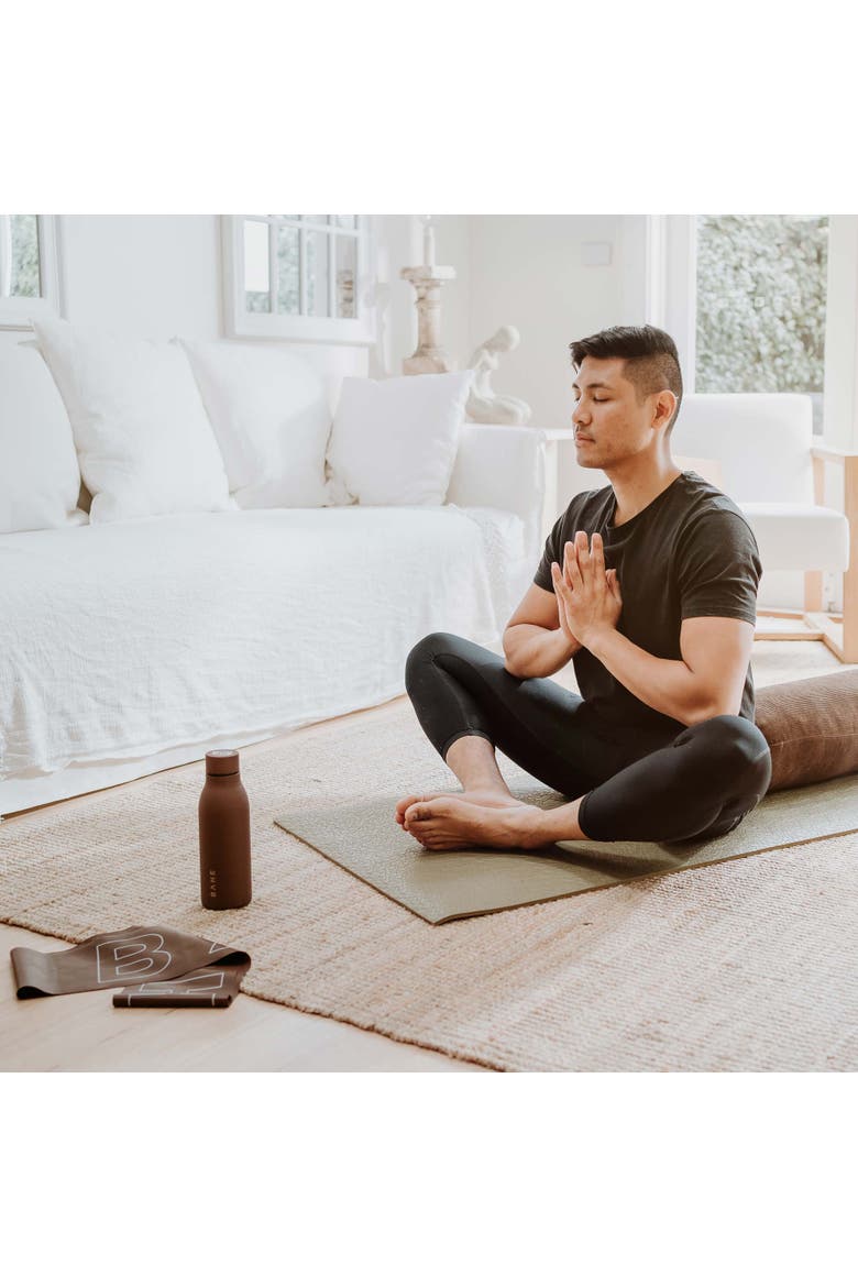 Yoga Bolster, Alternate, color, Cinnamon